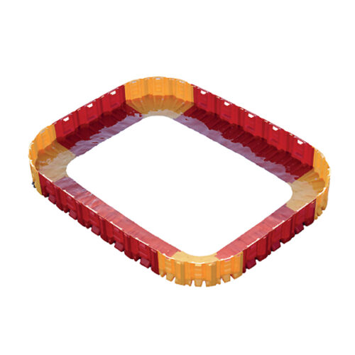 Piscina de contención de incendios para vehículos eléctricos