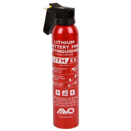 Protección contra incendios de baterías de litio