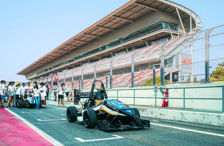 VoltCat24 de TCMS TecnoCampus MotorSports al Circuit de Catalunya · Patrocinat per Copersa