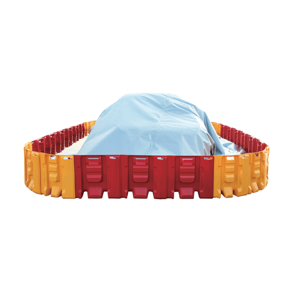 Piscina de contención de incendios para vehículos eléctricos 2